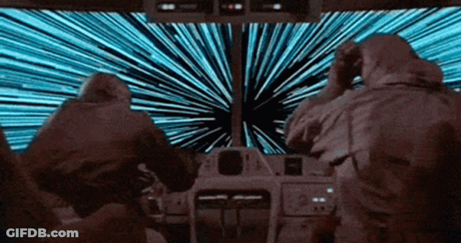 Spaceballs Lone Starr Barf Duck Spaceship Plaid GIF