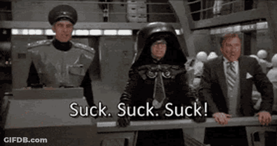 Spaceballs Movie Suck Suck GIF