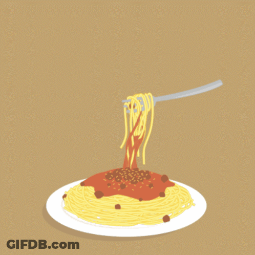 Spaghetti Day Is Celebrated With A Plate Of Spaghetti GIF
