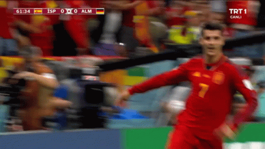 Spain Football Team Winning Moment GIF