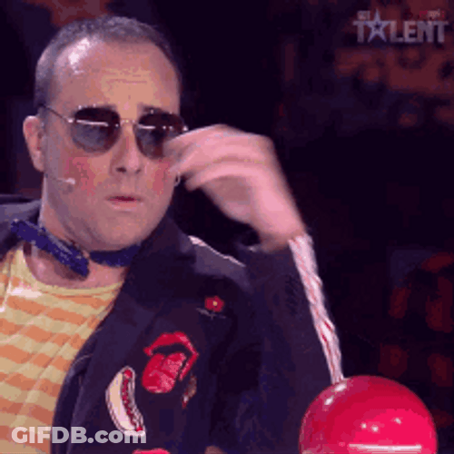 Spains Got Talent Red Easy Button GIF