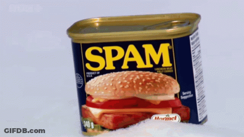 Spam Can With Hamburger Label GIF