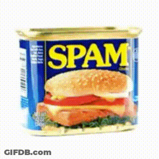 Spam Can With Hamburger Picture GIF