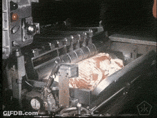 Spam Meat Feeder Process GIF