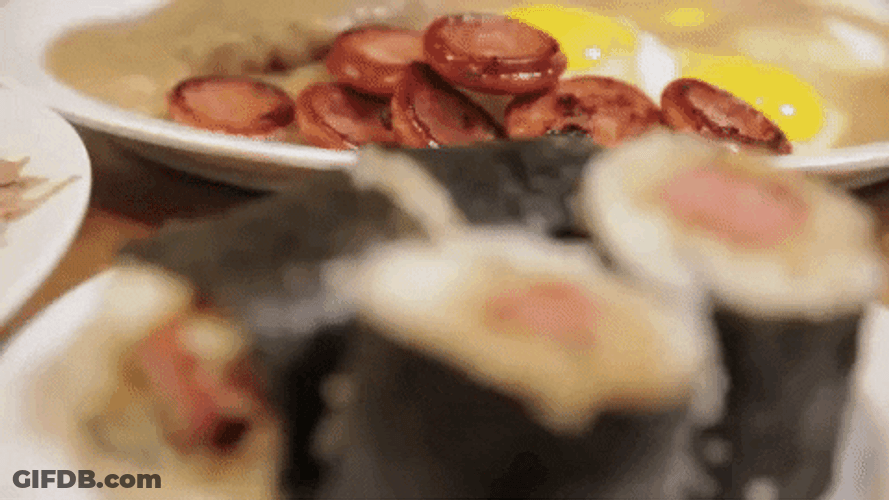 Spam Musubi Food GIF