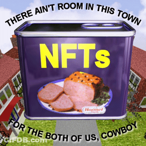 Spam NFT Can Cowboy GIF