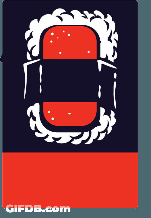 Spam Sushi Aloha GIF