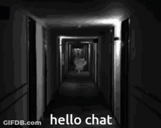 Spamton Appearing Loop Hello Chat GIF