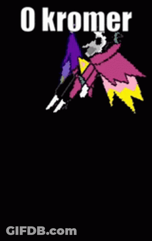 Spamton Game Character Bouncing GIF