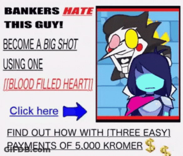 Spamton Video Game Antagonist Deltarune GIF