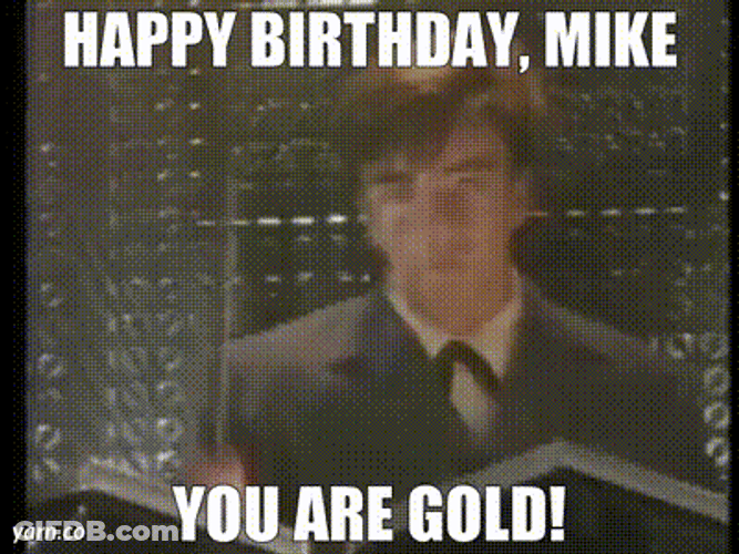 Spandau Ballet Happy Birthday Mike You Are Gold GIF