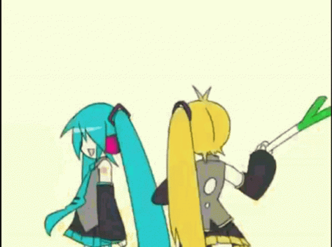 Spanked Hatsune Miku GIF