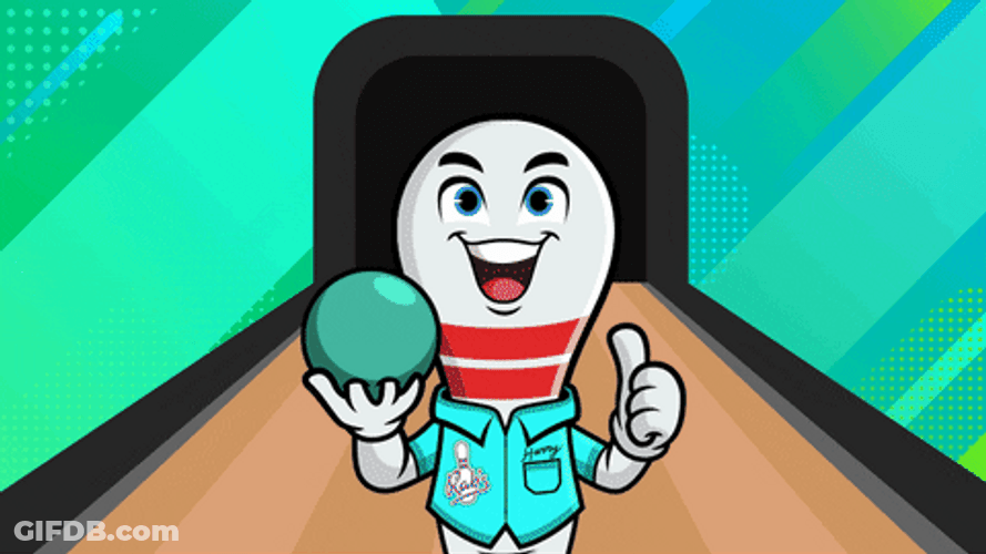 Spare On Bowling Pin GIF