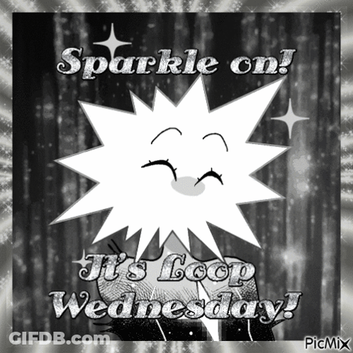Sparkle On It Loop Wednesday With Smiling Sun GIF