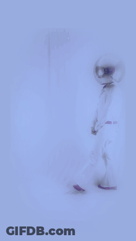 Sparkle On Wednesday Poster With Man GIF