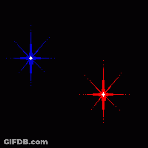 Sparkle Rainbow Star GIF