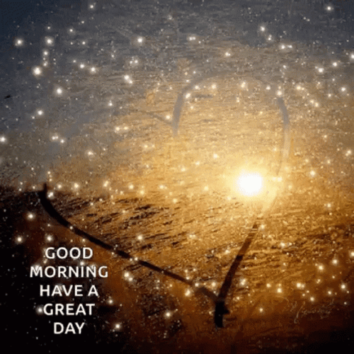 Sparkles Good Morning Have A Great Day GIF