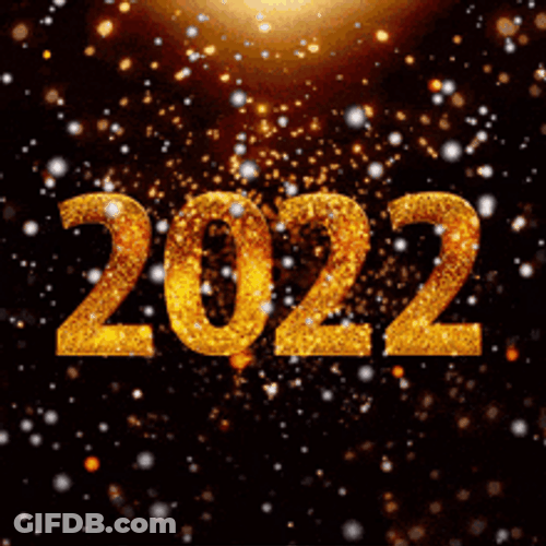 Sparkling 2022 Blinking GIF