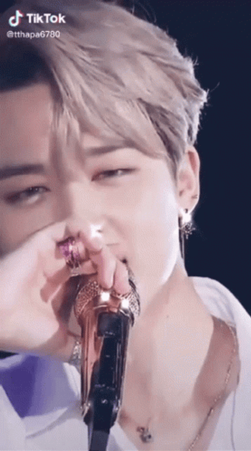 Sparkling BTS Jimin Cute Smile GIF