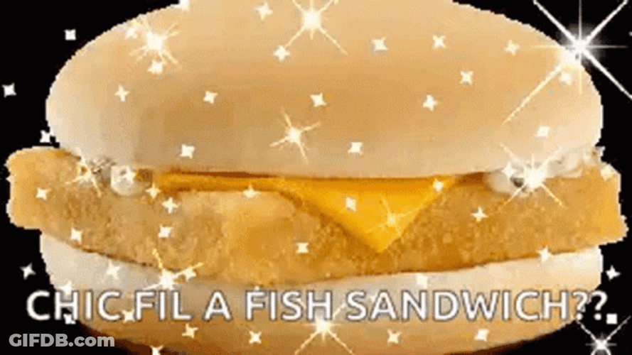 Sparkling Chicken Sandwich GIF