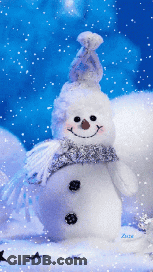 Sparkling Dust Frosty The Snowman GIF