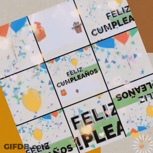 Sparkling Feliz Cumpleaños GIF