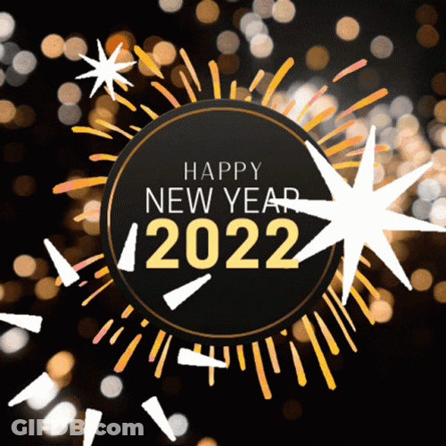 Sparkling Happy New Year Animated GIF