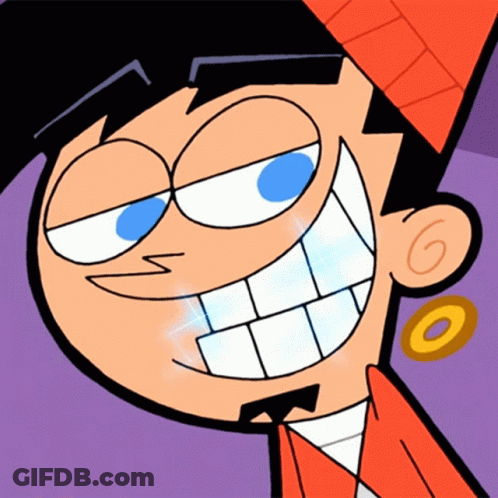 Sparkling Teeth Chip Skylark GIF