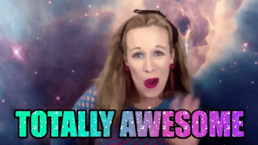 Sparkling Totally Awesome GIF