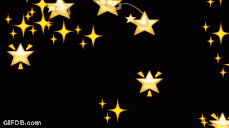 Sparkling Twinkle Stars GIF
