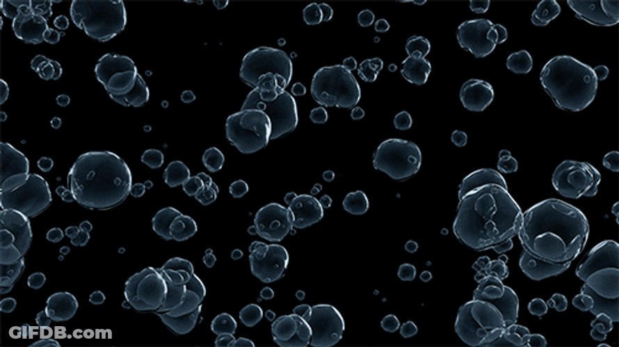 Sparkling Water Bubble GIF