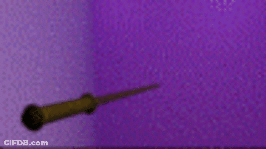 Sparkling Wooden Magic Wand GIF