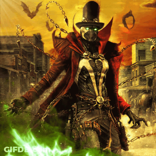 Spawn Chain Sting Power GIF