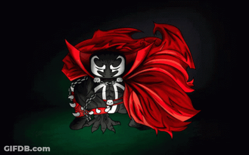 Spawn Claws Green Power GIF