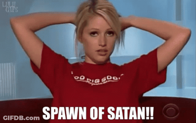 Spawn Girl Fixing Hair Pony Tail GIF
