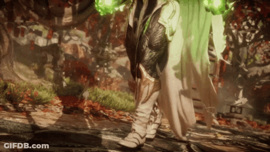 Spawn Under The Tree Walking GIF