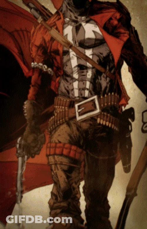 Spawn Walking Complete Body Weapon GIF