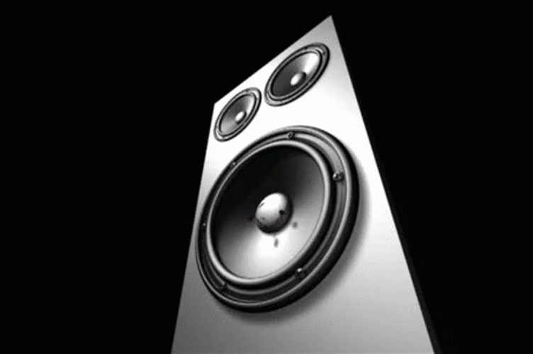 Speaker Sound Music Notes GIF