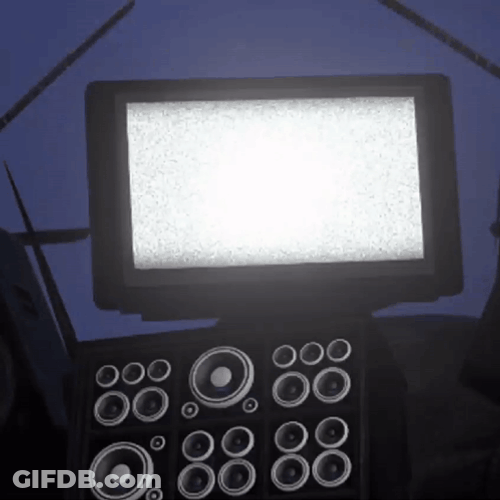 Speaker Titan Tv Man GIF