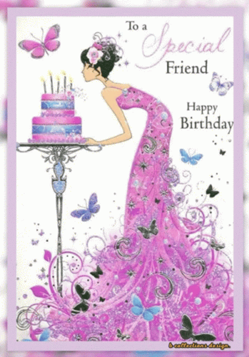 Special Friend Debut Happy Birthday Lady GIF