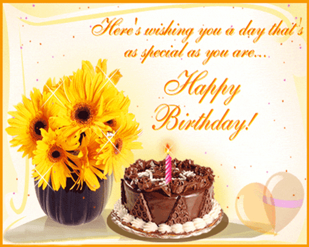 Special Happy Birthday Wish GIF