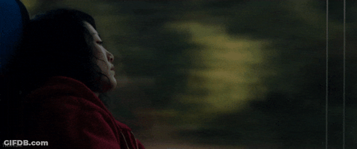 Sped Road Trip Train Ride Blurry Background GIF