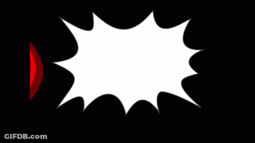 Speech Bubble Saying Bo GIF