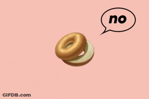 Speech Bubble Saying No GIF