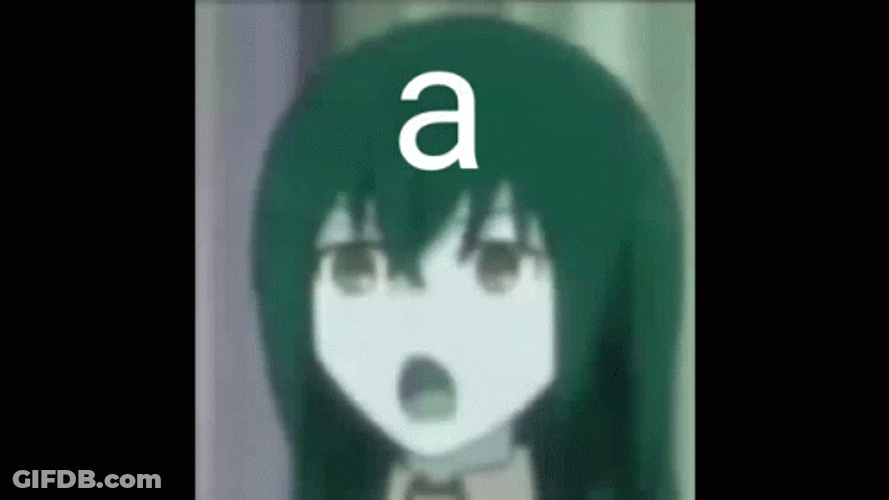 Speechless Anime Girl GIF