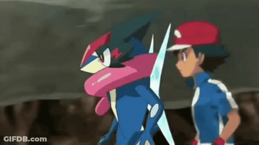 Speed Ash Greninja GIF