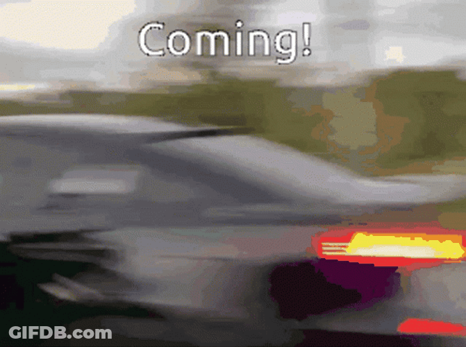 Speed Car Coming GIF