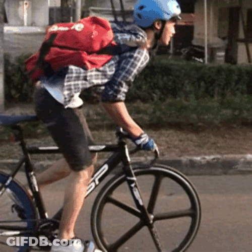 Speed Up Bike Ride Boy GIF