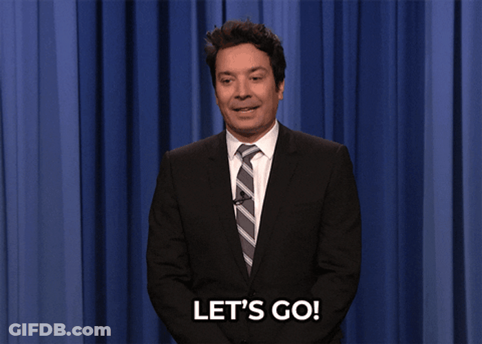 Speed Up Let's Go Jimmy Fallon GIF