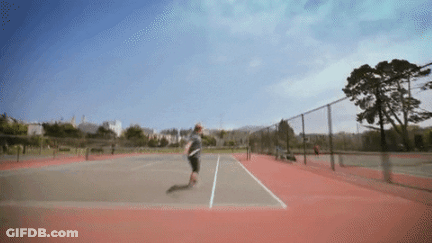 Speed Up Tennis Ball Hyperlapse GIF